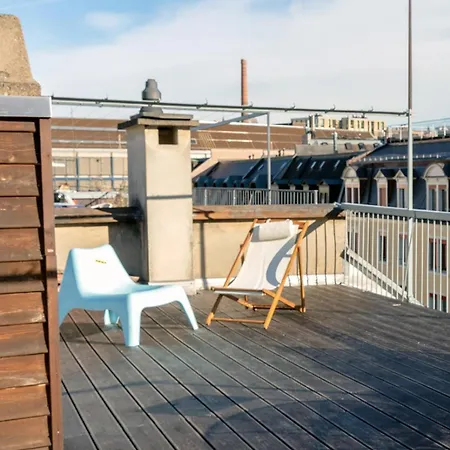 Appartement Cozy With Roof Terrace For 3 Zurich